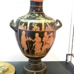 paestum musee-vase Idra d'Assteas. Les adieux de Bellerofonte. IV av. JC-4