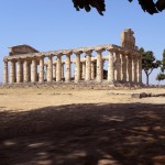 paestum-temple de cérès ou d'athénas 500 av J-C